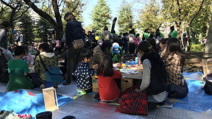 16 11 3第27回船橋ふれあいまつり 世田谷区 希望が丘公園 ふるさわ仁志